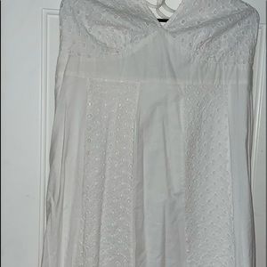 Access white summer dress